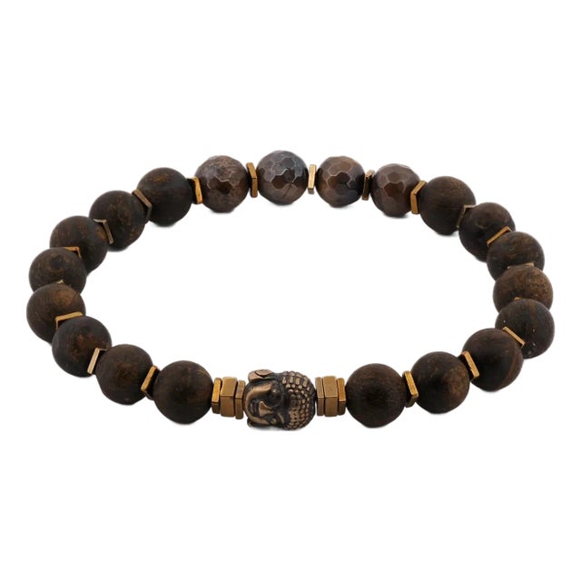 Nepal Spiritual Beaded Buddha Bracelet For Sale