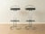 Bauhaus-Style Bar Stool Set very good workmanship high-quality materials Made in Germany Seat Height: 80.0 cm Width: 42 cm...
