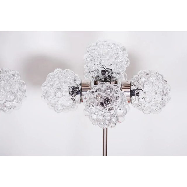 Red Mid-Century Czech Floor Lamps by Kamenický Šenov, 1960s, Set of 2 For Sale - Image 8 of 9