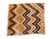 African Vintage African Kuba Kasai Velvet Raffia Textile Zaire 21 "By 24" For Sale - Image 3 of 8