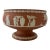 Rare Vintage 1957 Wedgwood Terra Cotta Round Footed Imperial Bowl For Sale