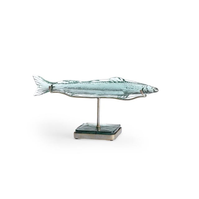 Contemporary Wildwood Glass Flying Fish, Medium For Sale - Image 3 of 3