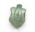 1960s Vintage Hand Carved Light Green Nephrite Jade Turtle Tortoise Figurine Red Box For Sale - Image 5 of 12