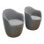 Hlynur Atlason for Design Within Reach Lína Swivel Dining Chairs, Pair For Sale