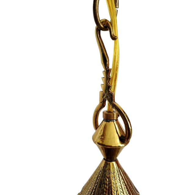 Lamps Brass Pendant Lights For Sale - Image 9 of 13