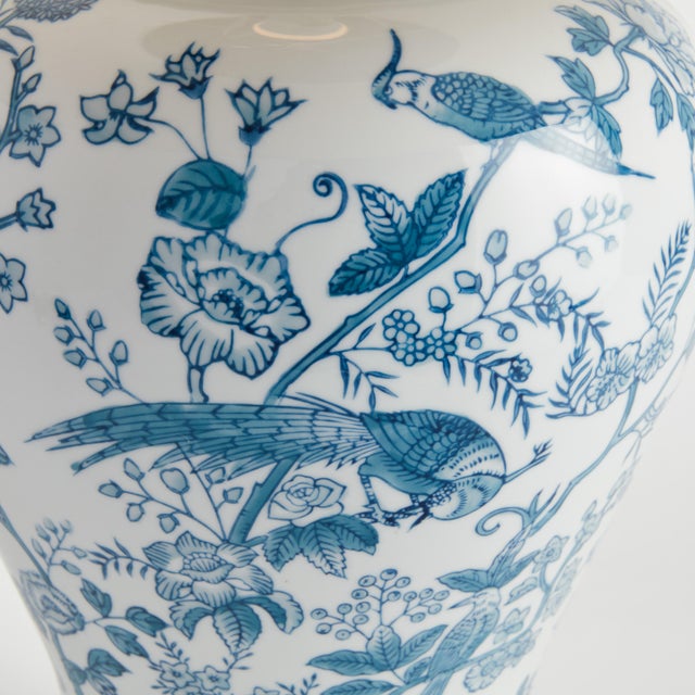 Traditional Lisha Chinoiserie Lamp For Sale - Image 3 of 7
