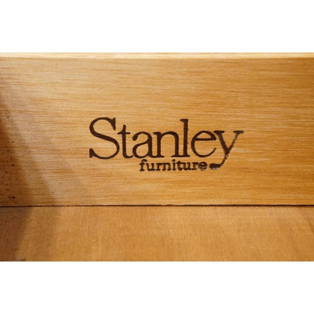 Stanley Furniture Solid Cherry Traditional Style 55" Flip Top Server Buffet For Sale - Image 15 of 18