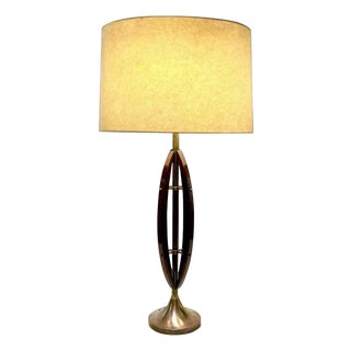 Mid-20 Century Pair of Modernist Architectural Table Lamps, Italy For Sale