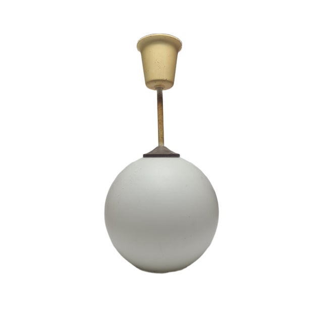 Vintage Communist Pendant Lamp, Poland, 1970s For Sale - Image 9 of 9