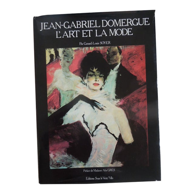 1984 Jean-Gabriel Domergue 'L'Art Et La Mode (The Art and Fashion)' Hardcover For Sale