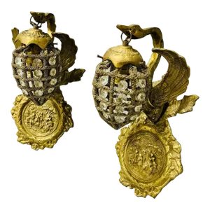 Baroque Style French Sconces - a Pair