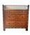 Chinoiserie Late 19th Century French Faux Bamboo Marble Top Chest of Drawers For Sale - Image 3 of 17