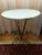 Vintage Wrought Iron Marble Center Table For Sale In San Francisco - Image 6 of 6