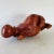 Mid-Century Hand Carved Hippopotamus Sculpture of Solid Teak For Sale In Los Angeles - Image 6 of 10