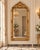 Late20C French Maker LouisXVI Gold Beech Floor Mirror For Sale - Image 14 of 15
