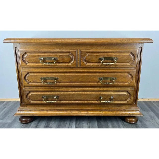 The chest of drawers \.sideboard has three drawers , the drawers are decorated with wonderful carvings. Measurements----...