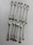 Rogers Bros. Vintage Rogers 1847 Hollow Grape Pattern, Silverplate Cocktail Forks- Set of 12 For Sale - Image 4 of 13