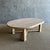 Reclaimed Elm Wood Oval Coffee Table 59" For Sale In Los Angeles - Image 6 of 11