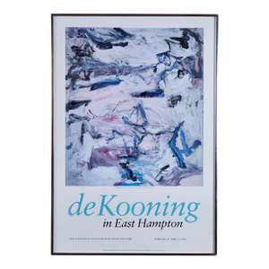Willem De Kooning - De Kooning in East Hampton 1978 Lithograph