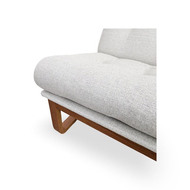 Mid-Century Oak Armchair by Magnus Olesen for Rud Thygesen For Sale - Image 12 of 14