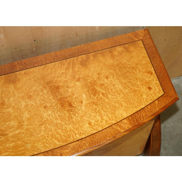 Art Deco Sculptural Sideboard in Burr Maple and Thuya Wood For Sale - Image 13 of 18