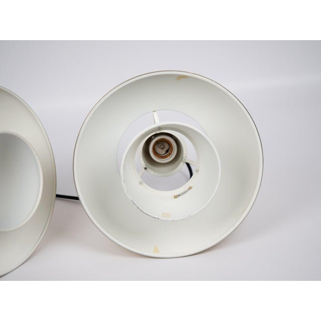 Vintage Danish Pendant Lamps by Henning Klok for Louis Poulsen, 1950s, Set of 2 For Sale - Image 12 of 15