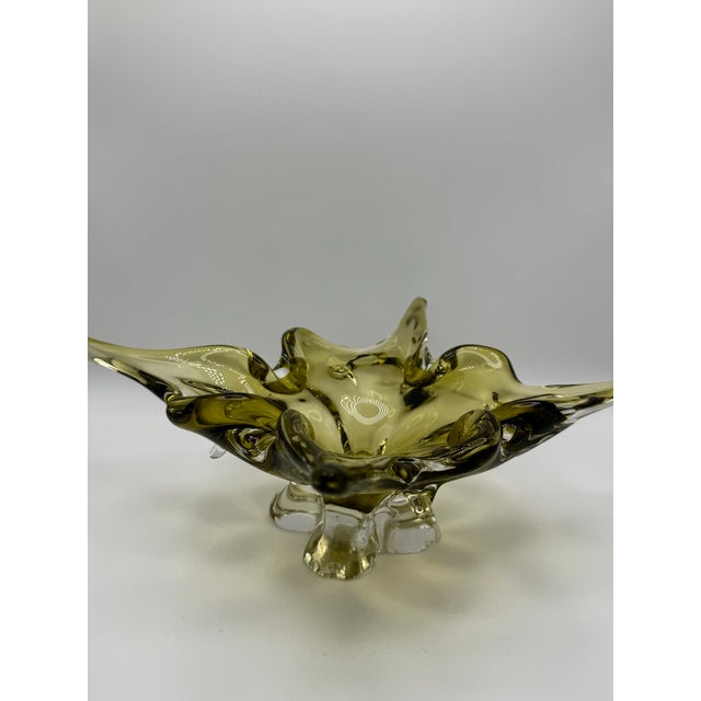 Mid-Century Modern 1960s Emerald Green Splash Bowl For Sale - Image 3 of 12