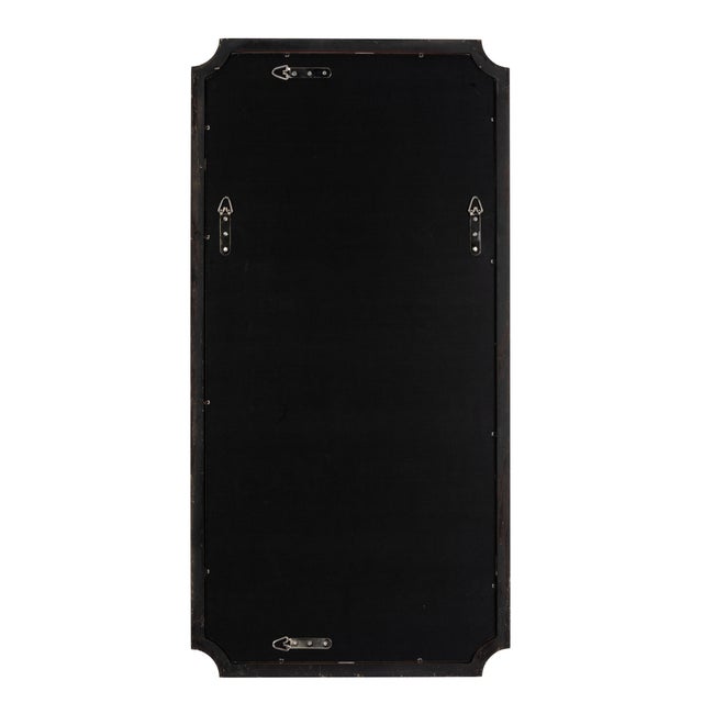 Transitional Sunny Notched Corner Wall Mirror, Antique Gold For Sale - Image 3 of 5