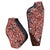 Fragment Red Vases by Donatas Zukauskas, Set of 2 For Sale - Image 10 of 10