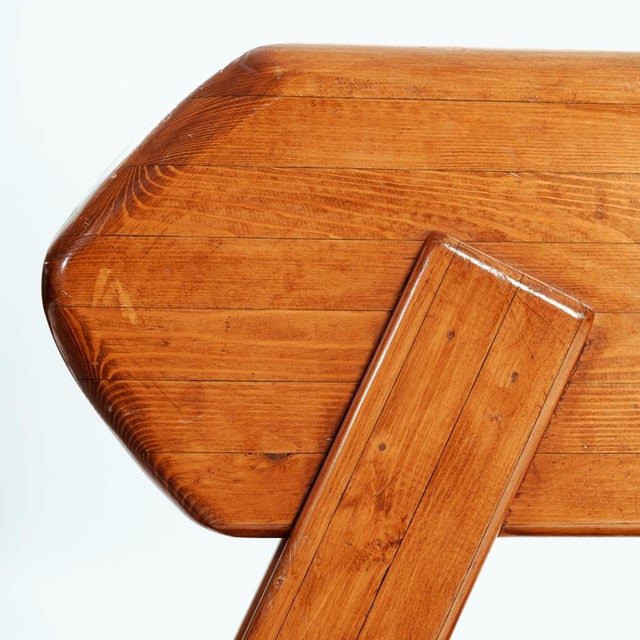 Large Vintage Dutch Rocking Horse in Pine, 1960s For Sale - Image 14 of 16