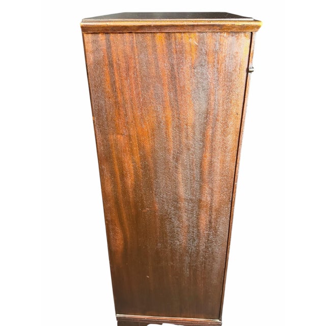 Antique Mahogany Sheet Music Cabinet For Sale - Image 10 of 11