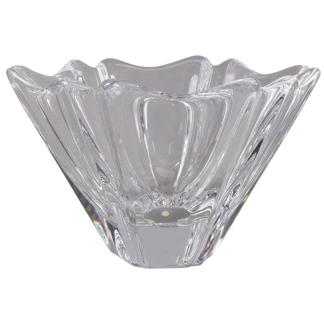 Swedish Crystal Orion Bowl by Lars Hellsten for Orrefors, 20th Century For Sale - Image 11 of 11