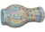 Early 20th Century Handmade Orange & Turquoise Moroccan Ceramic Vase For Sale - Image 9 of 12