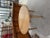 Round Solid Oak Table with Two Extensions For Sale - Image 3 of 12