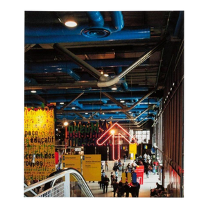 Anne Sager the Centre Pompidou Interior C-Print