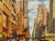 Dave Milton Vintage 1959 Mid Century Modern Edward Hopper Style " 42nd Street and Fifth Avenue, New York City " Framed Original Realist Oil Painting For Sale - Image 12 of 18