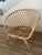 Serena & Lily Pair of Vintage Organic Modern Rattan Lounge Chairs – Low Profile Coastal Boho For Sale - Image 4 of 12