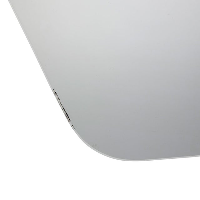 Metal Mid-Century Black and Gilt Wall Mirror, Italy, 1960s For Sale - Image 7 of 9