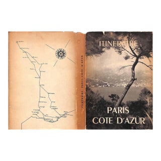 "Iteraire Paris and the Cote D'Azur" 1949 Pujol, Claude [Text By] For Sale