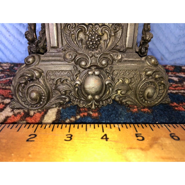 Early 20th Century Early 20th Century Waterbury Mantle Clock For Sale - Image 5 of 13