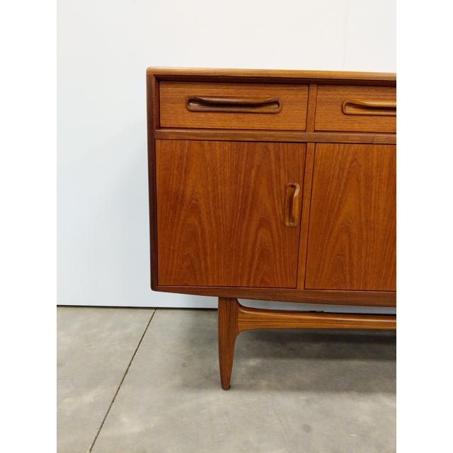 1960s Vintage Mid Century Modern Teak Credenza by G Plan For Sale - Image 5 of 10