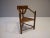 Mid-Century Swedish Carved Monk Chair, 1950s For Sale - Image 4 of 8
