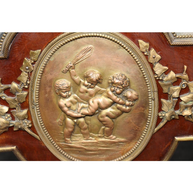 Francois Linke French Louis XV Style Bronze Mounted Narrow Vitrine C. 1915 For Sale - Image 11 of 16