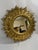 Large Vintage 1960s Florentine Style Sunburst Mirror, Made in Italy For Sale - Image 12 of 18