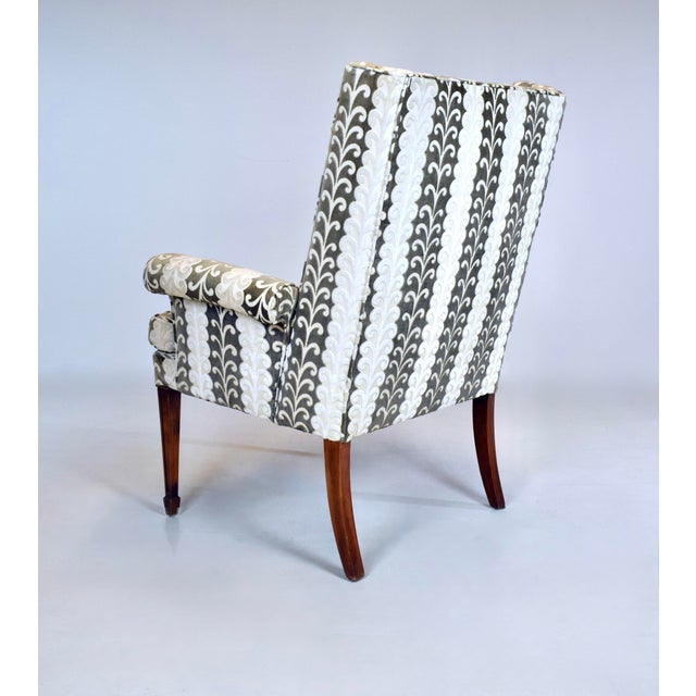 1960's Flared Armchair Italian Modern For Sale - Image 10 of 12