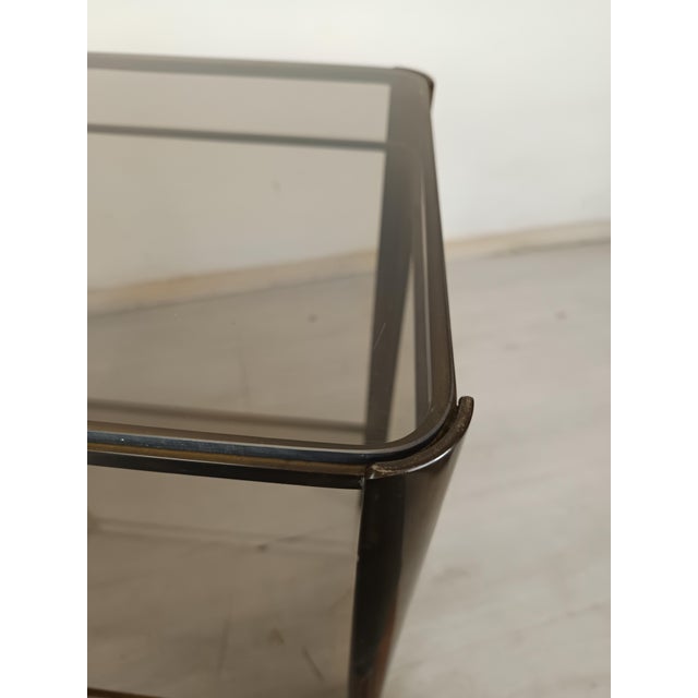 Gold Gold Bronze Side Table, 1970s For Sale - Image 8 of 16