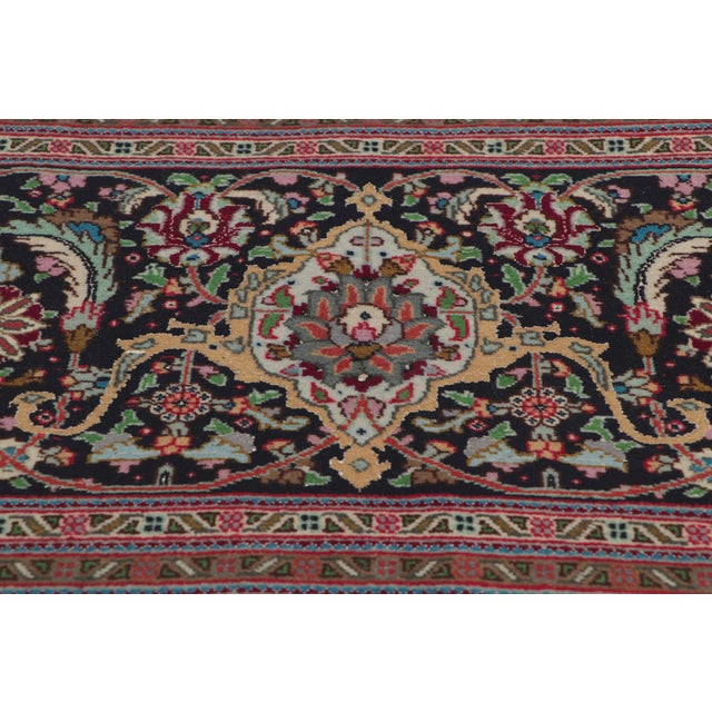 Vintage Persian Mahi Tabriz Rug, 11'04 X 16'05 For Sale In Dallas - Image 6 of 10