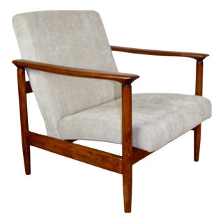 GFM-142 Beige Armchair from Edmund Homa, 1970s For Sale