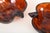 Apple-Shaped Vide Poche Bowls in Tortoiseshell Effect Acrylic Glass attributed to Christian Dior, Italy, 1970s, Set of 2 For Sale - Image 10 of 15