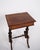 Antique side table in hand-polished mahogany from the 1880s. with drawer and turned legs. — Period: 1880s — Material:...